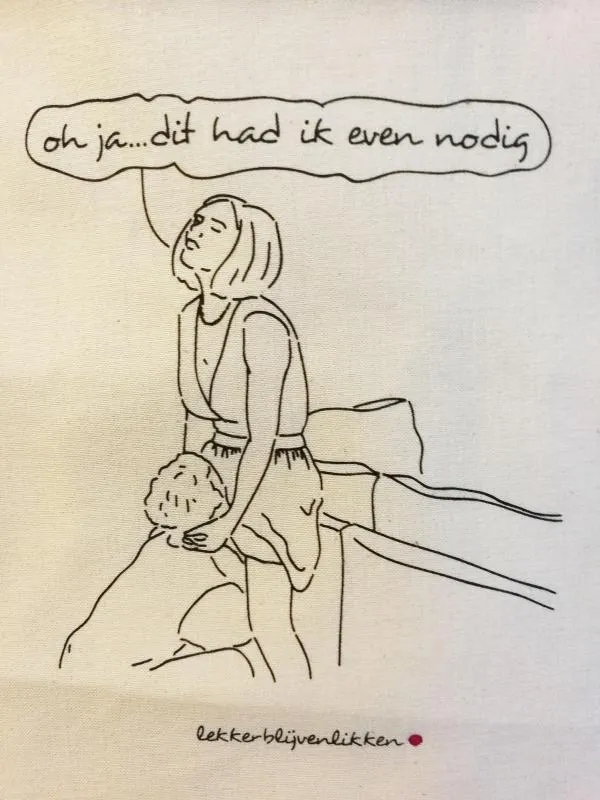 Lekker Blijven Likken | tote bag