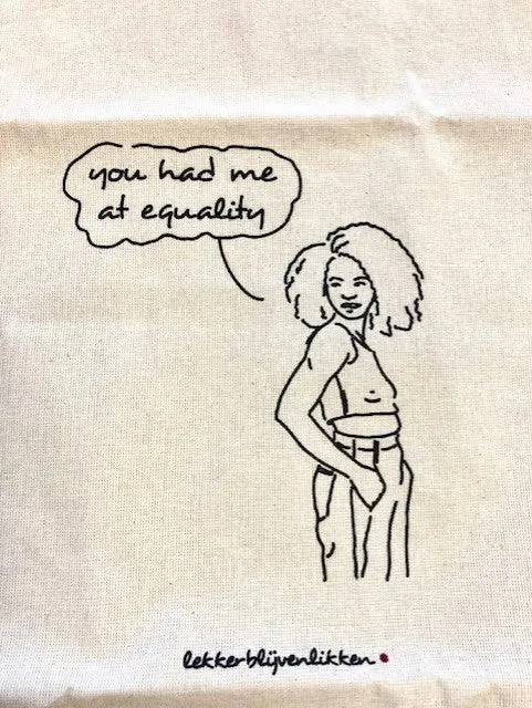 Lekker Blijven Likken | tote bag