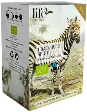 Licorice spices herbal tea Life by Follis 20 Teabags