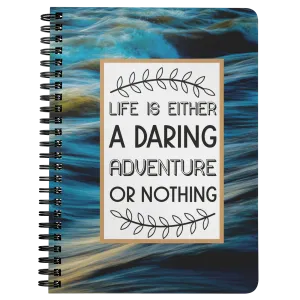 Life is a Adventure | Travel Notebook | Travel the World | Travel Journal