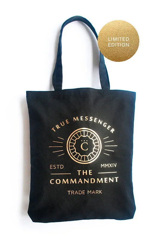 Limited Edition Black Gold {Organic Tote}