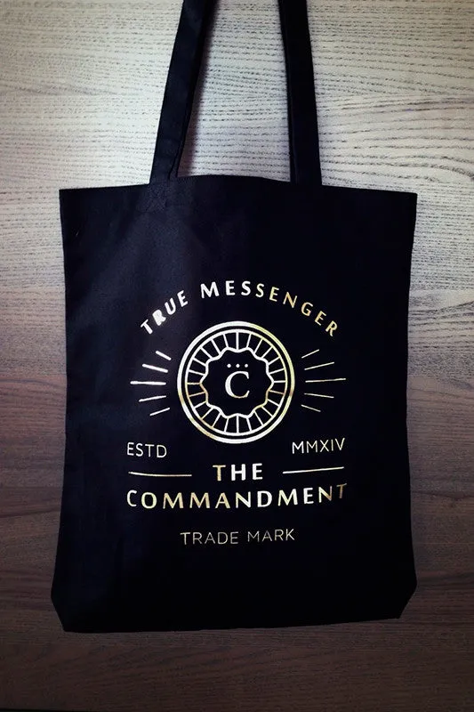 Limited Edition Black Gold {Organic Tote}