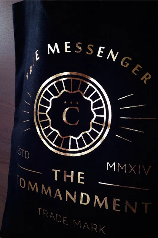 Limited Edition Black Gold {Organic Tote}