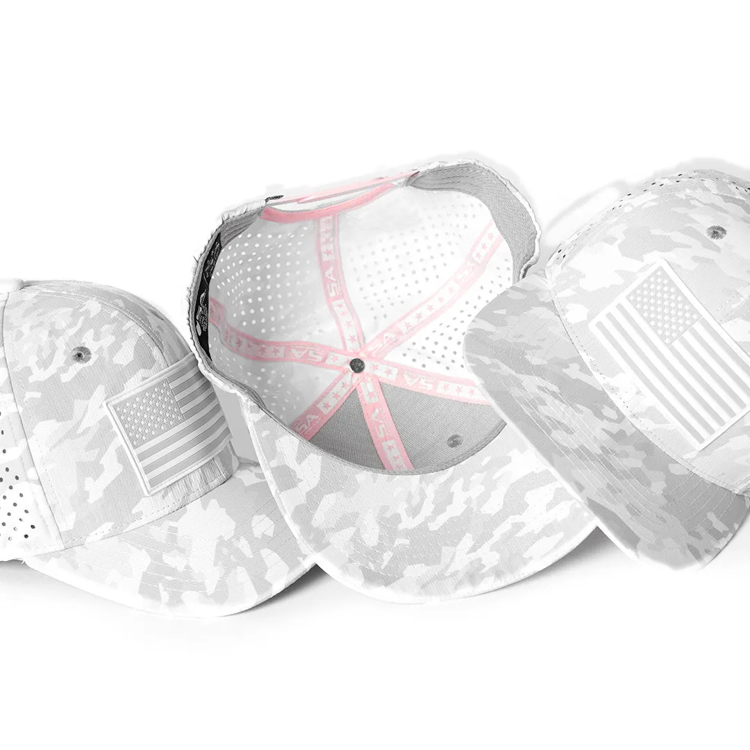 Limited Edition Performance Snapback | Pink Battle