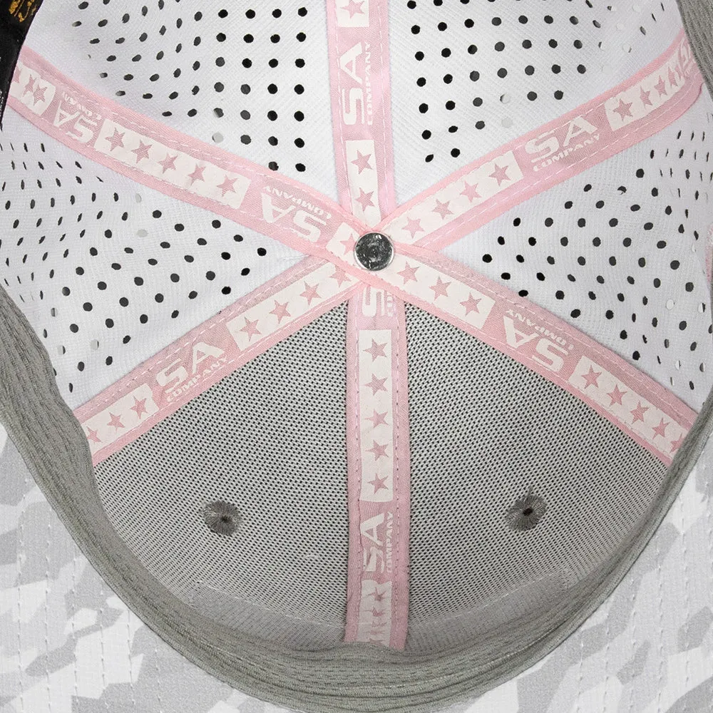 Limited Edition Performance Snapback | Pink Battle