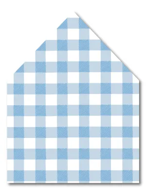 Little Boy Christmas Envelope Liner