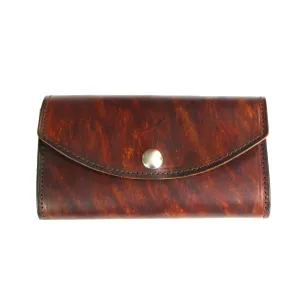 LO702A-46  Antique Finish Ladies Organizer Wallet