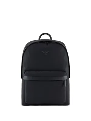 Logo nylon backpack