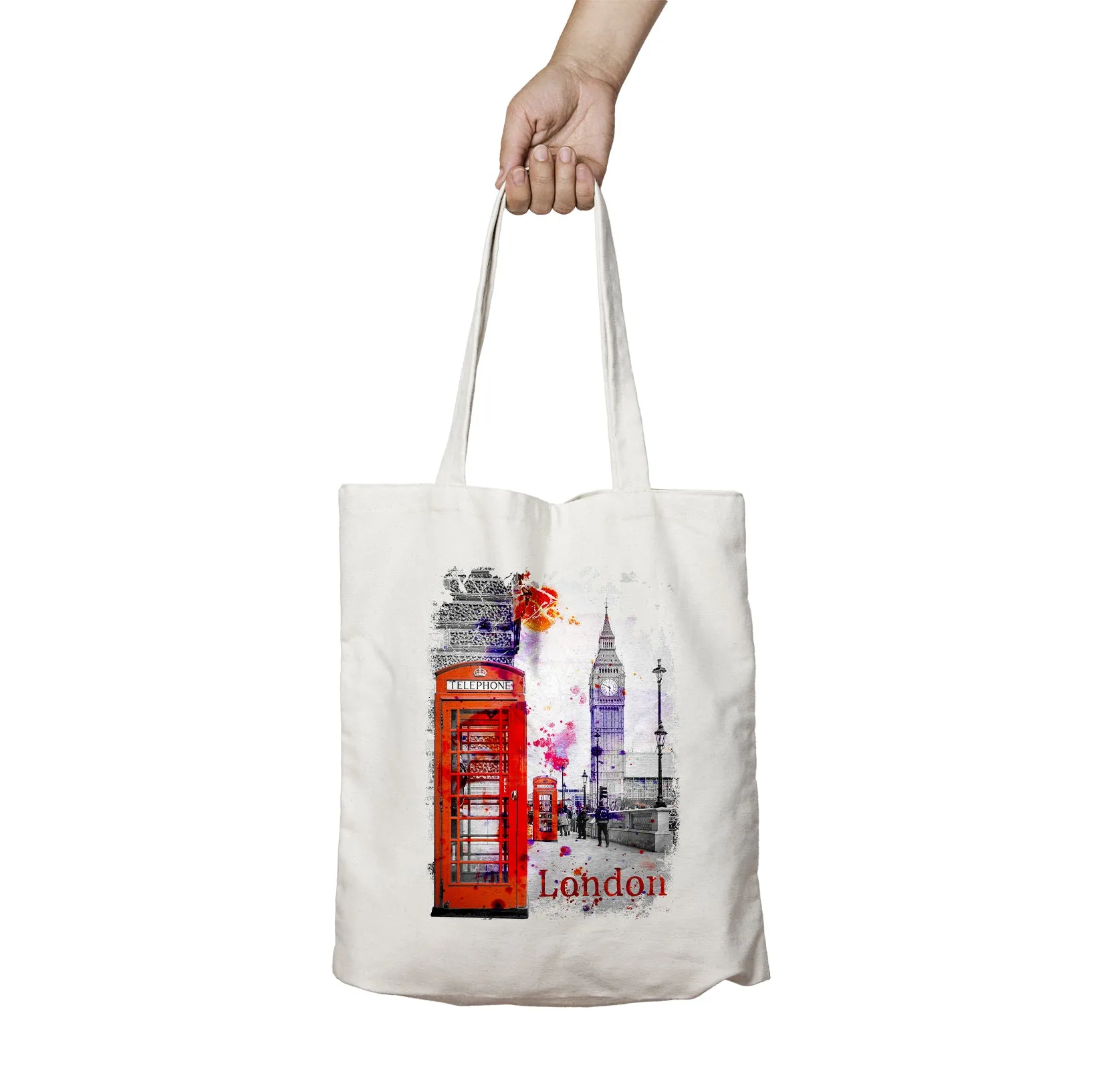 London Fusion Phone Box Official Tote Bag