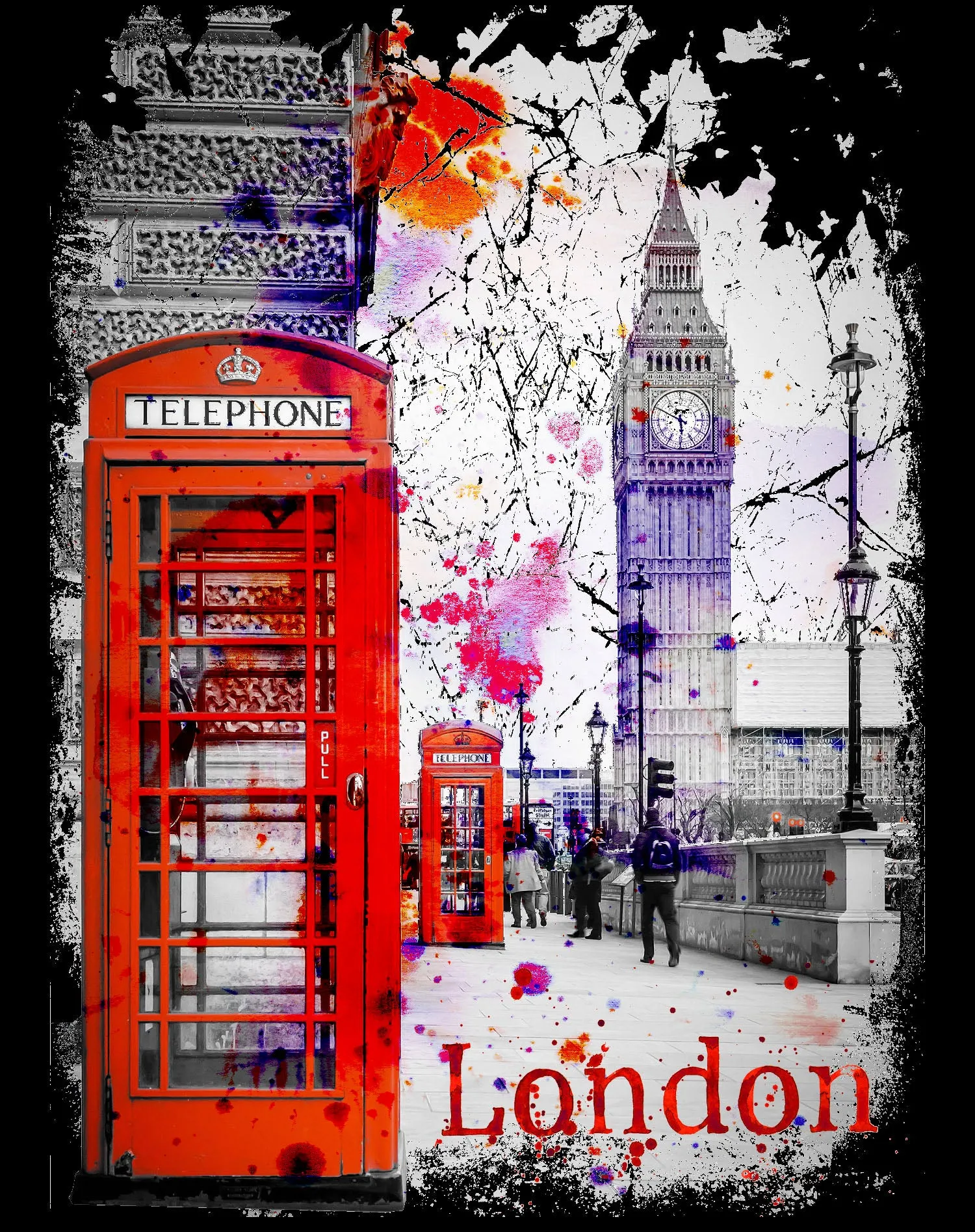 London Fusion Phone Box Official Tote Bag
