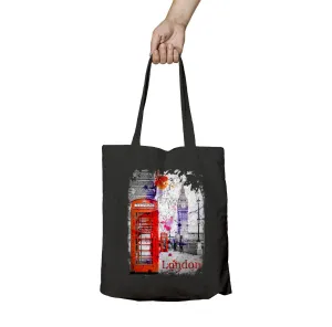 London Fusion Phone Box Official Tote Bag