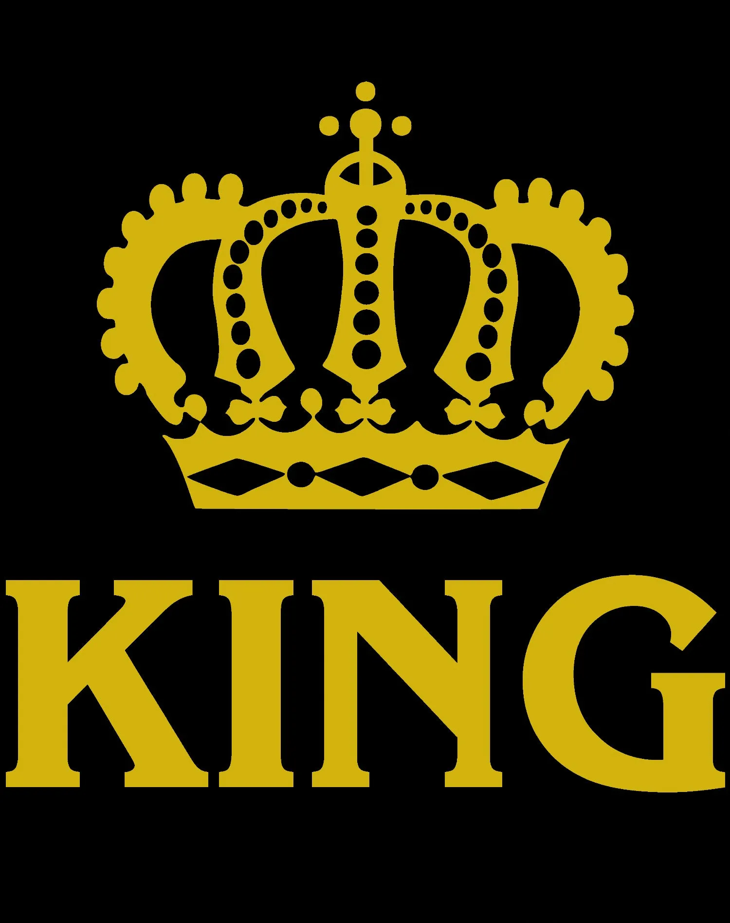 London Meme King Crown Gold Official Tote Bag