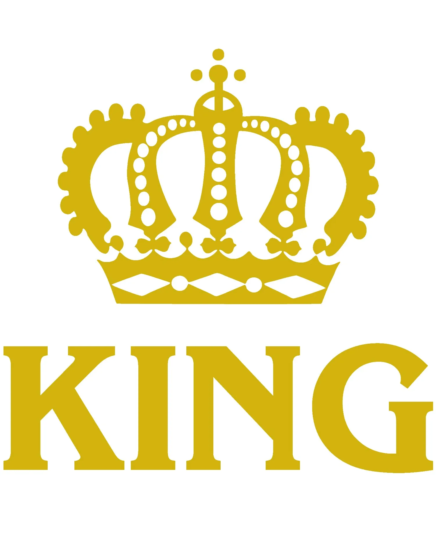 London Meme King Crown Gold Official Tote Bag
