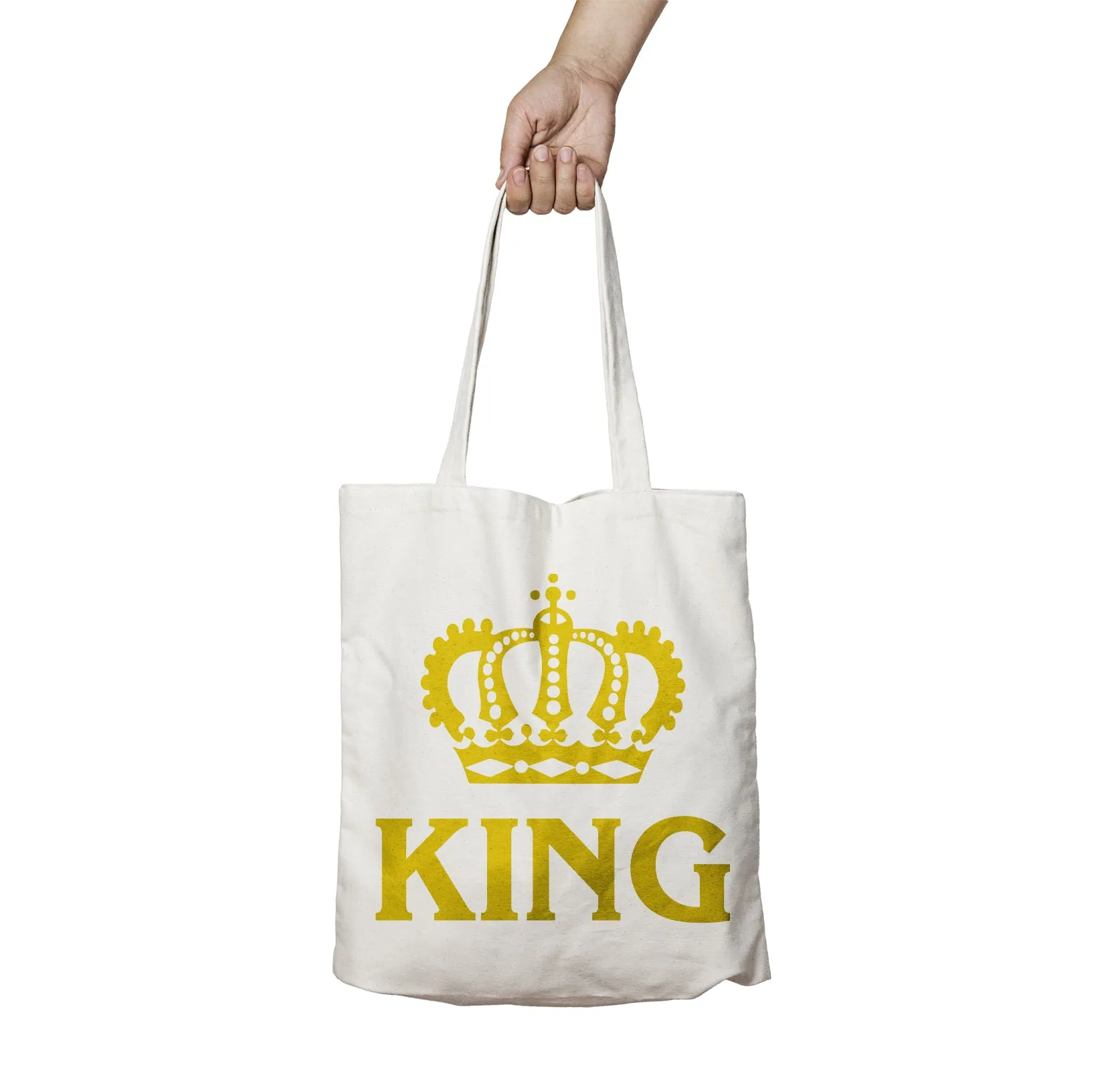 London Meme King Crown Gold Official Tote Bag