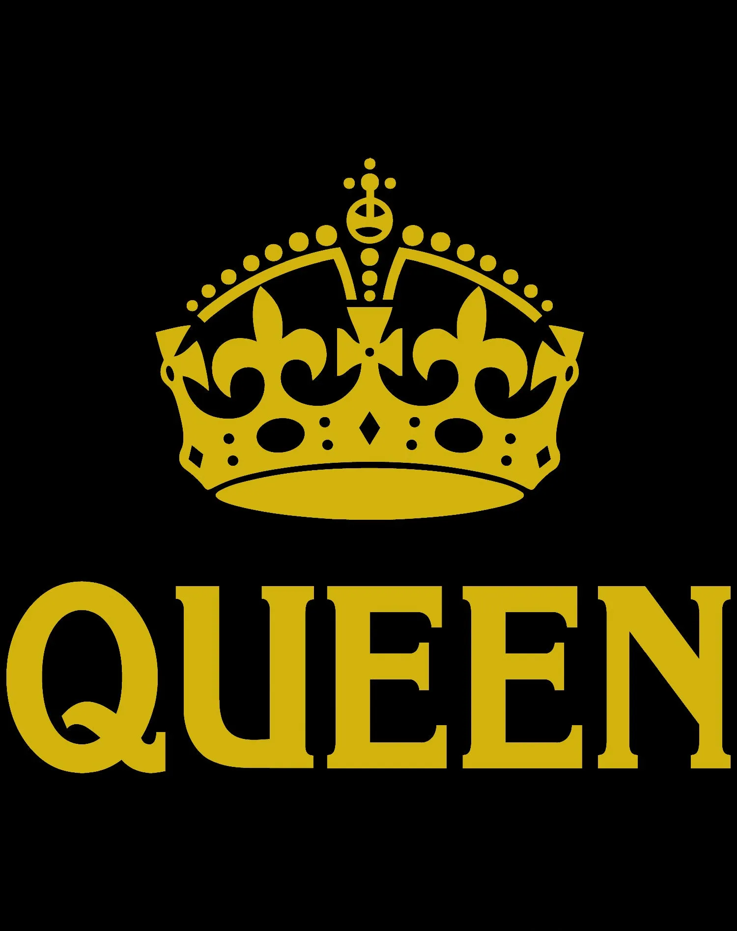 London Meme Queen Crown Gold Official Tote Bag