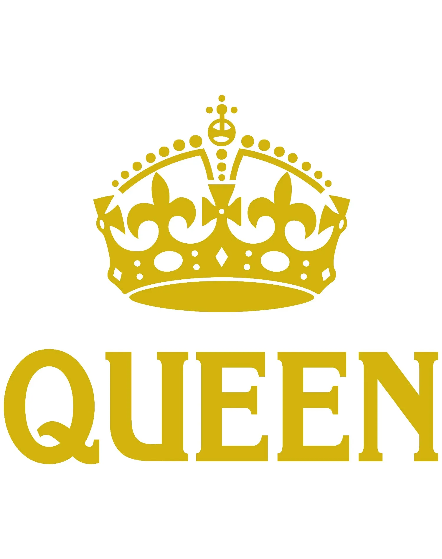 London Meme Queen Crown Gold Official Tote Bag