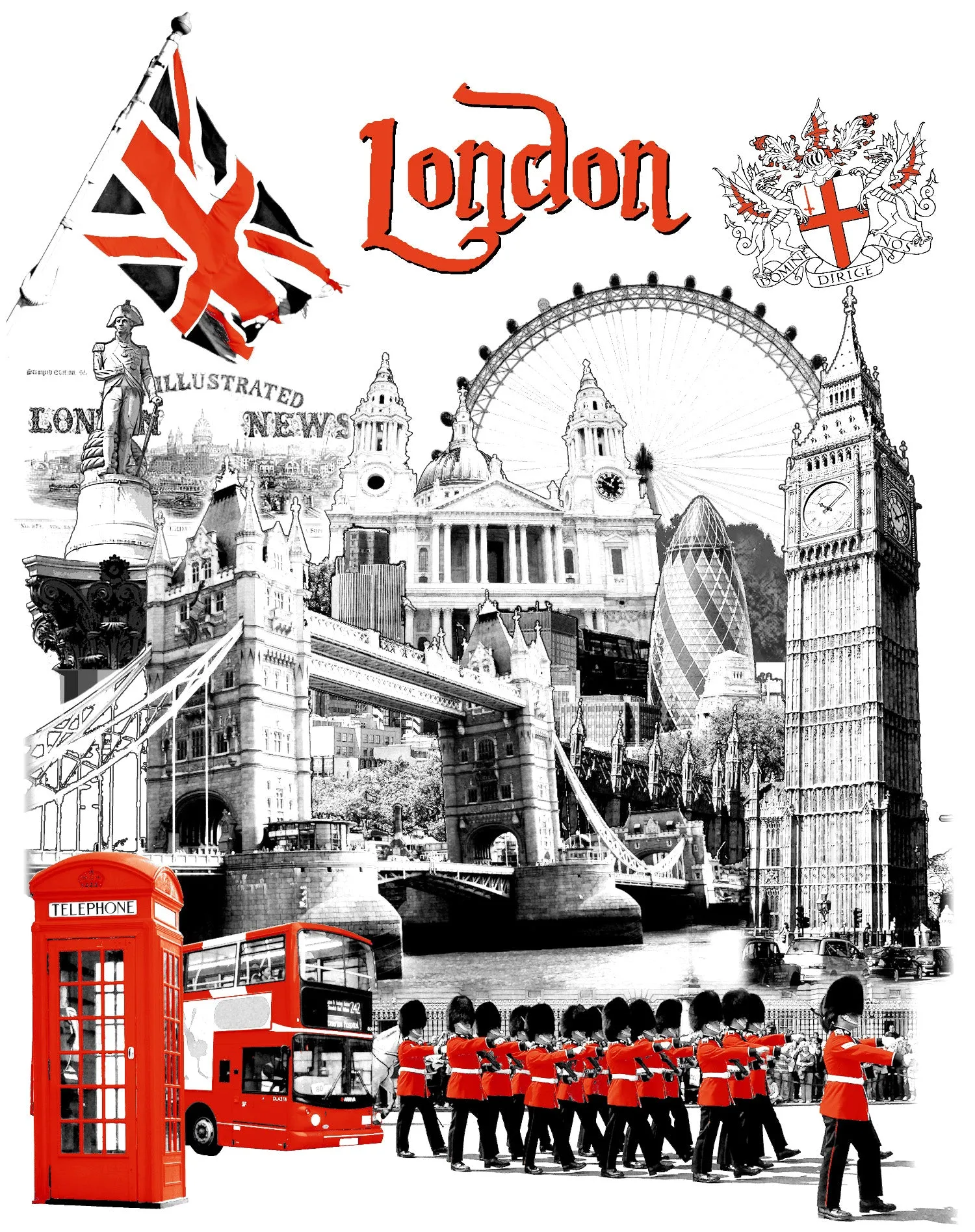London Splash Illustrated Official Tote Bag