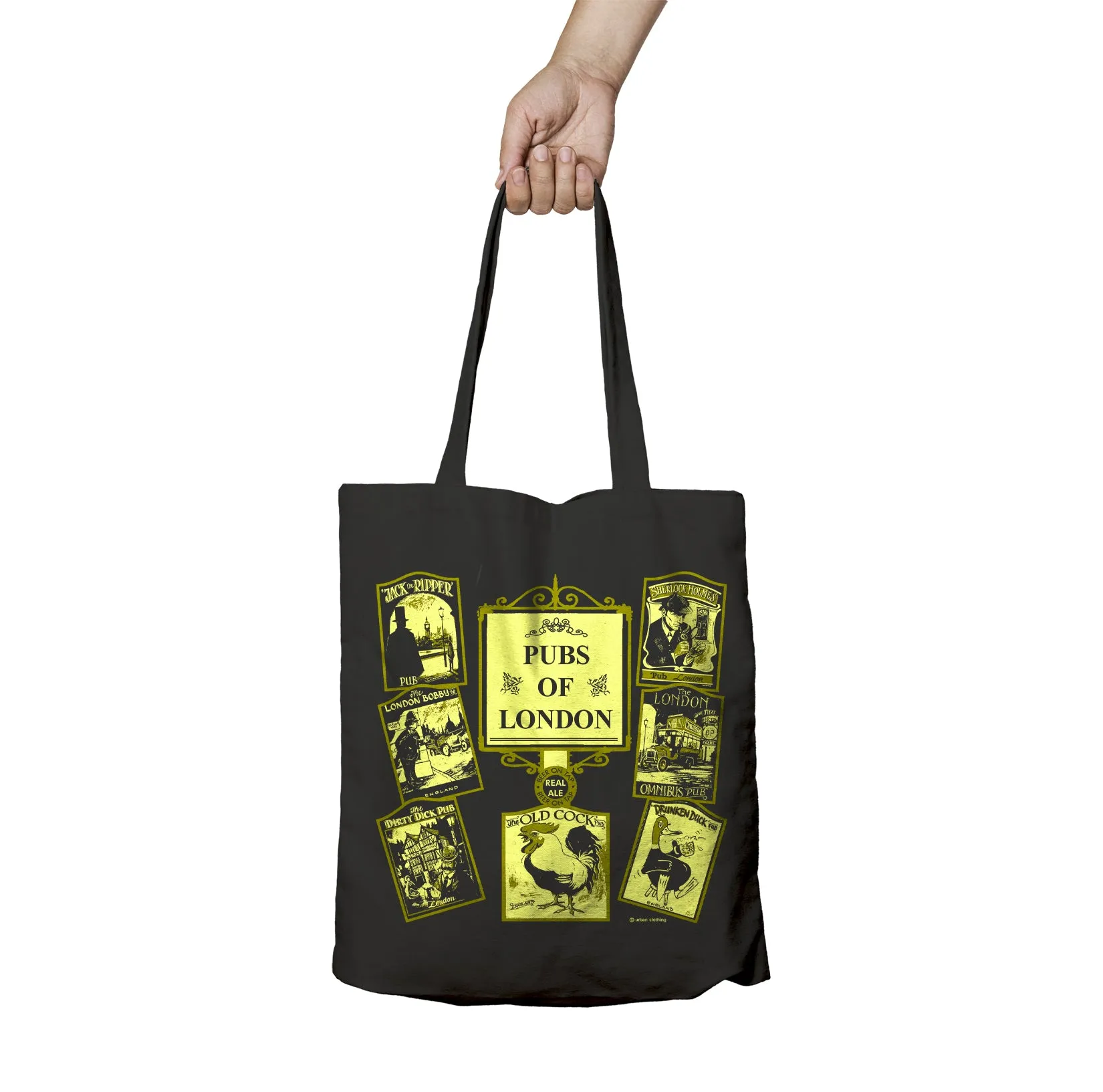 London Splash Pubs of London Official Tote Bag