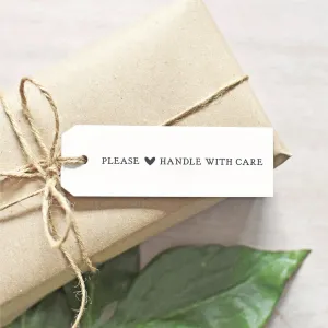 Long Please Handle With Care Stamp