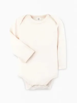 Long Sleeve Bodysuit - Natural