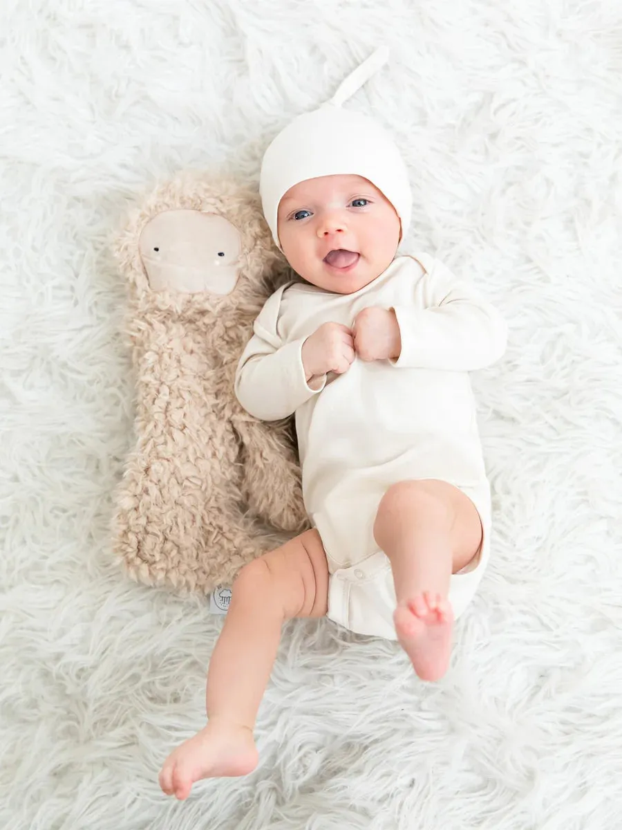 Long Sleeve Bodysuit - Natural