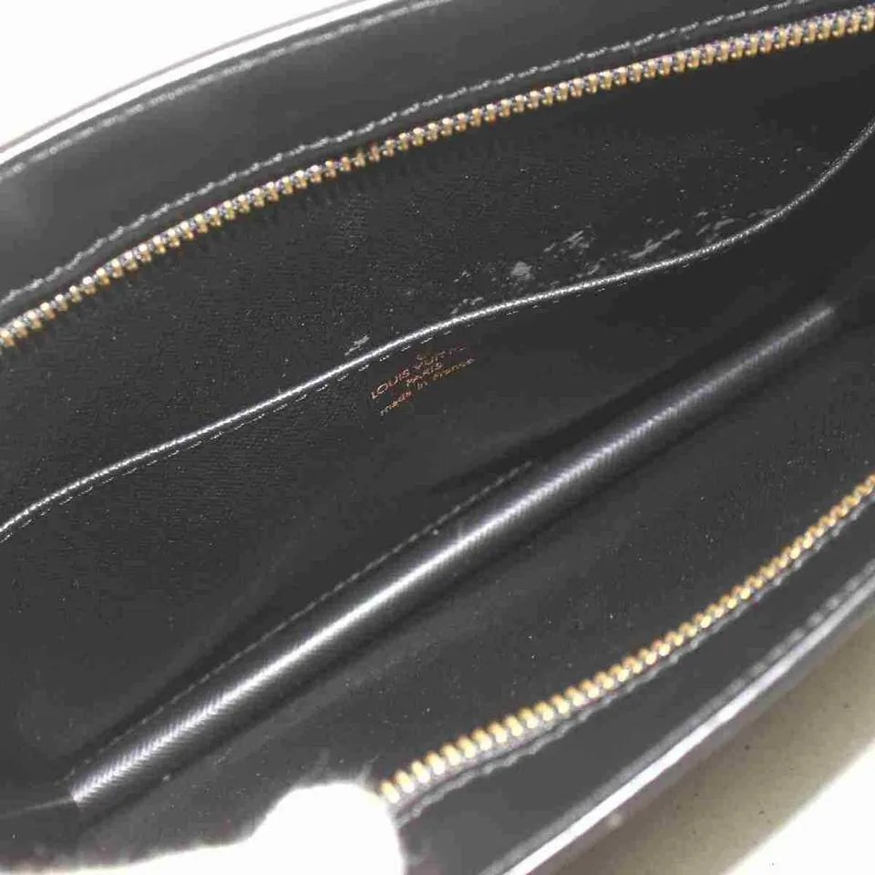 Louis Vuitton Black Epi Pochette Home Envelope Clutch 860457