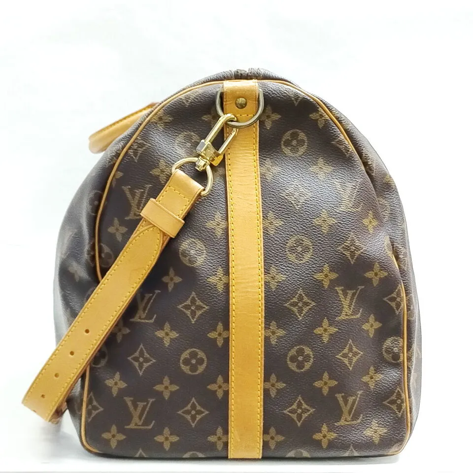 Louis Vuitton Boston Keepall Bandouliere 55 Monogram Bag #MN799