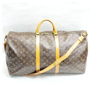 Louis Vuitton Boston Keepall Bandouliere 55 Monogram Bag #MN799