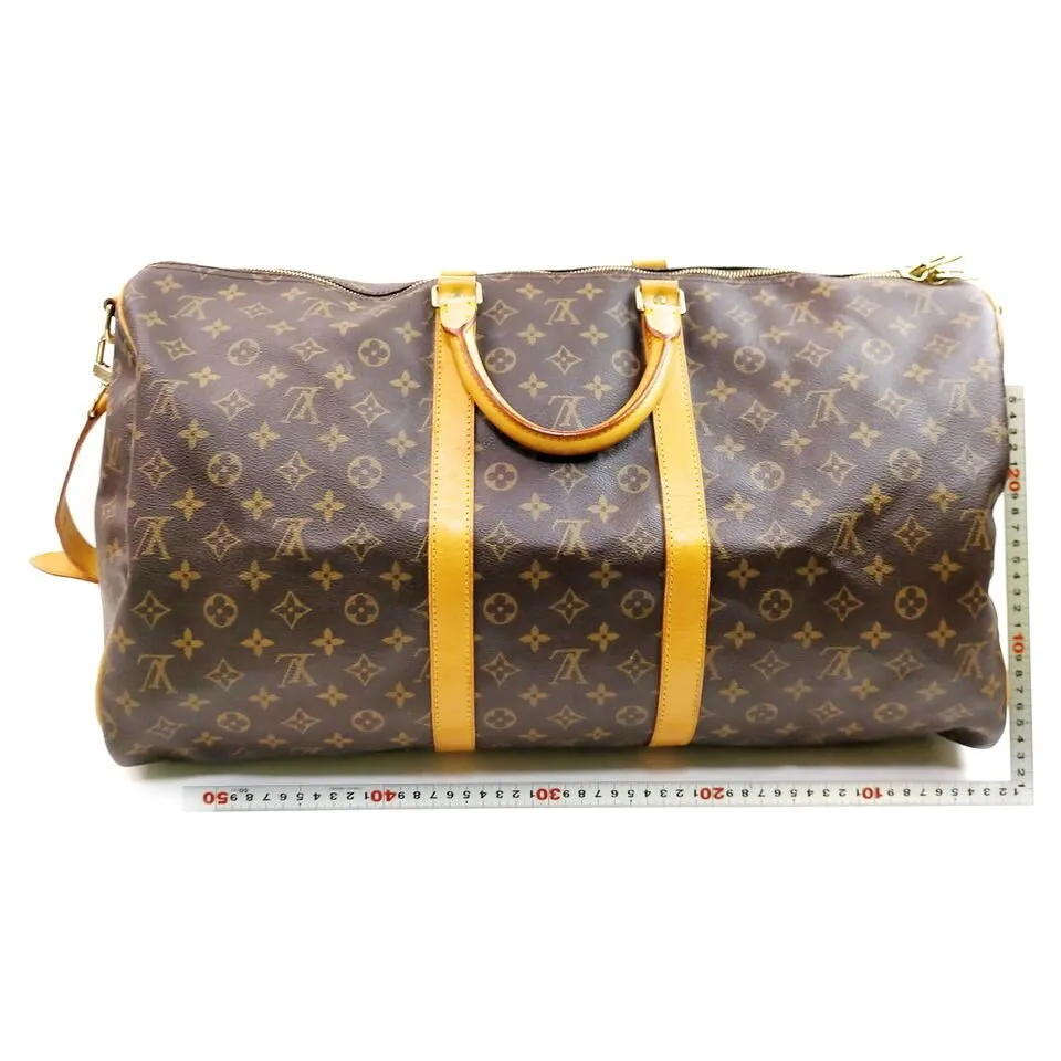 Louis Vuitton Boston Keepall Bandouliere 55 Travel Bag #MNO749 #01250