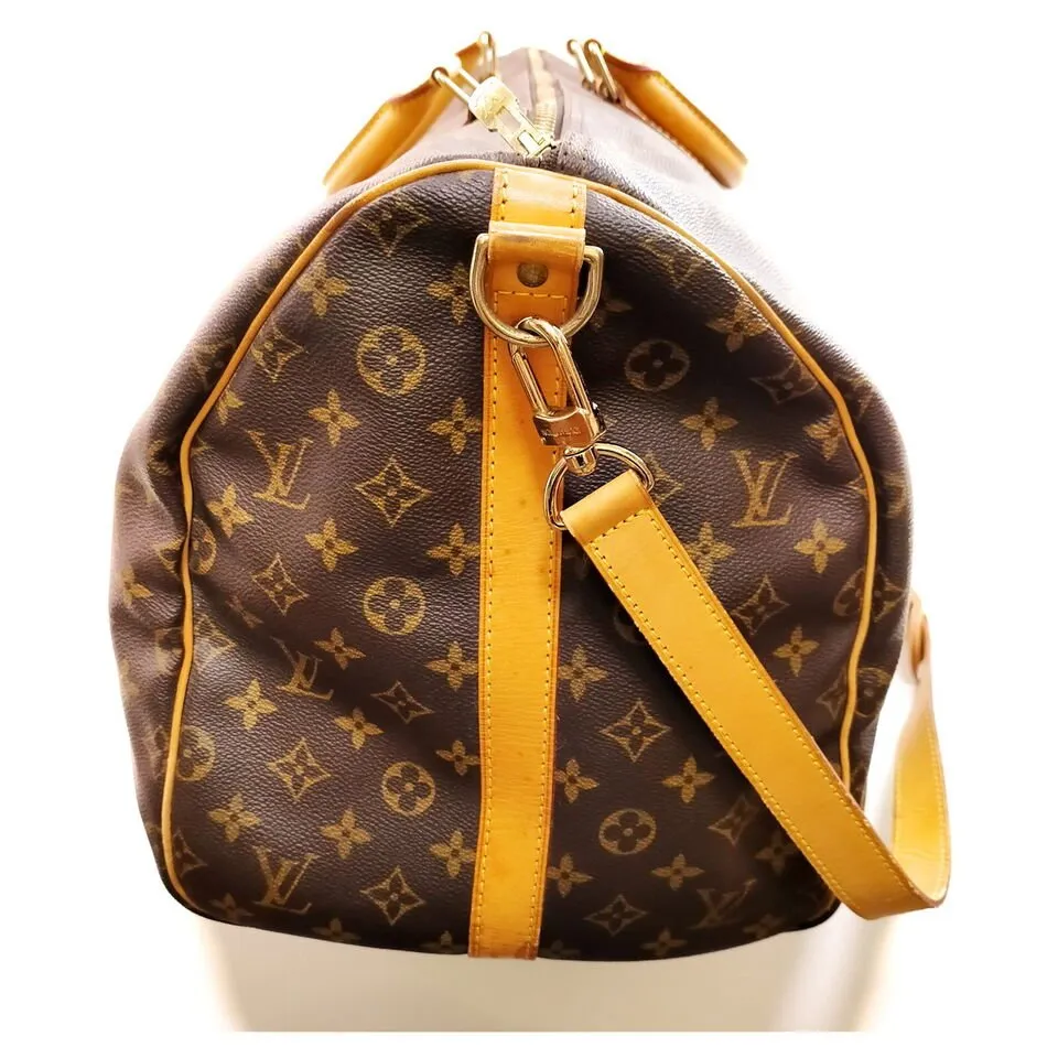 Louis Vuitton Boston Keepall Bandouliere 55 Travel Bag #MNO749 #01250