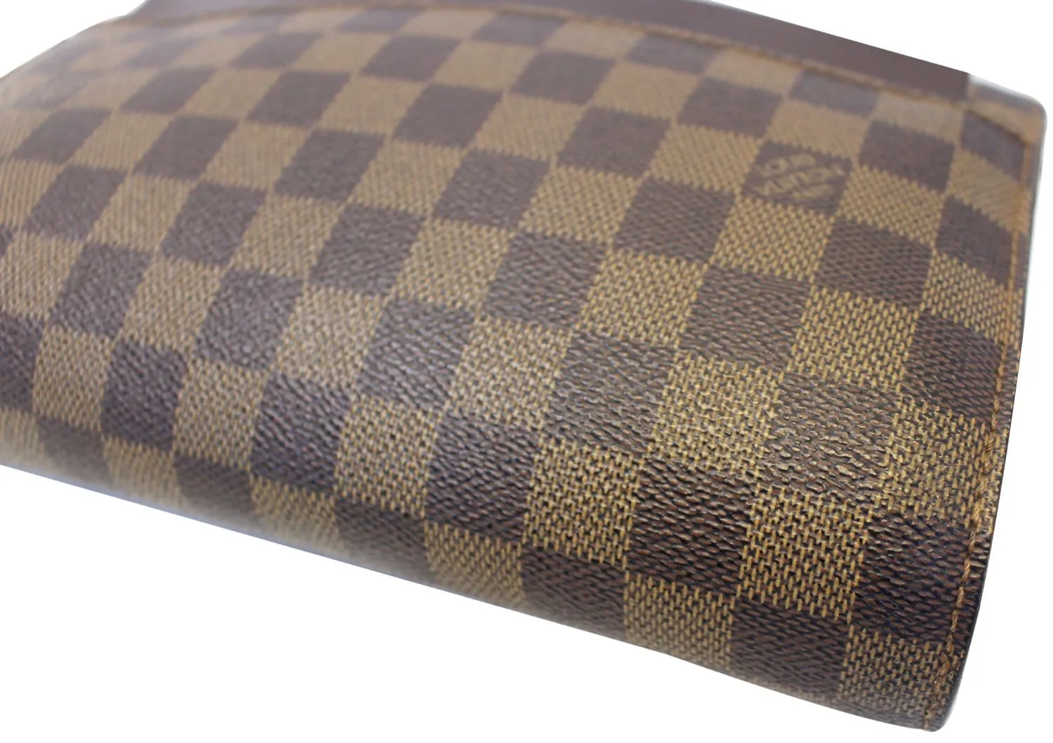 LOUIS VUITTON Damier Ebene Saint Louis Pochette Clutch Bag