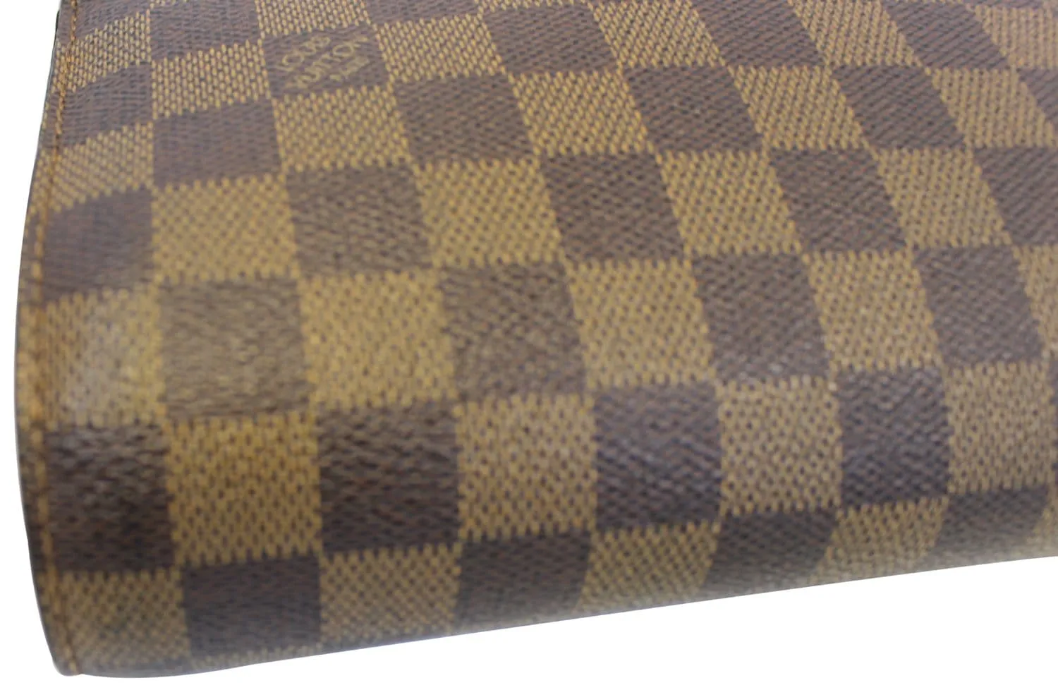 LOUIS VUITTON Damier Ebene Saint Louis Pochette Clutch Bag