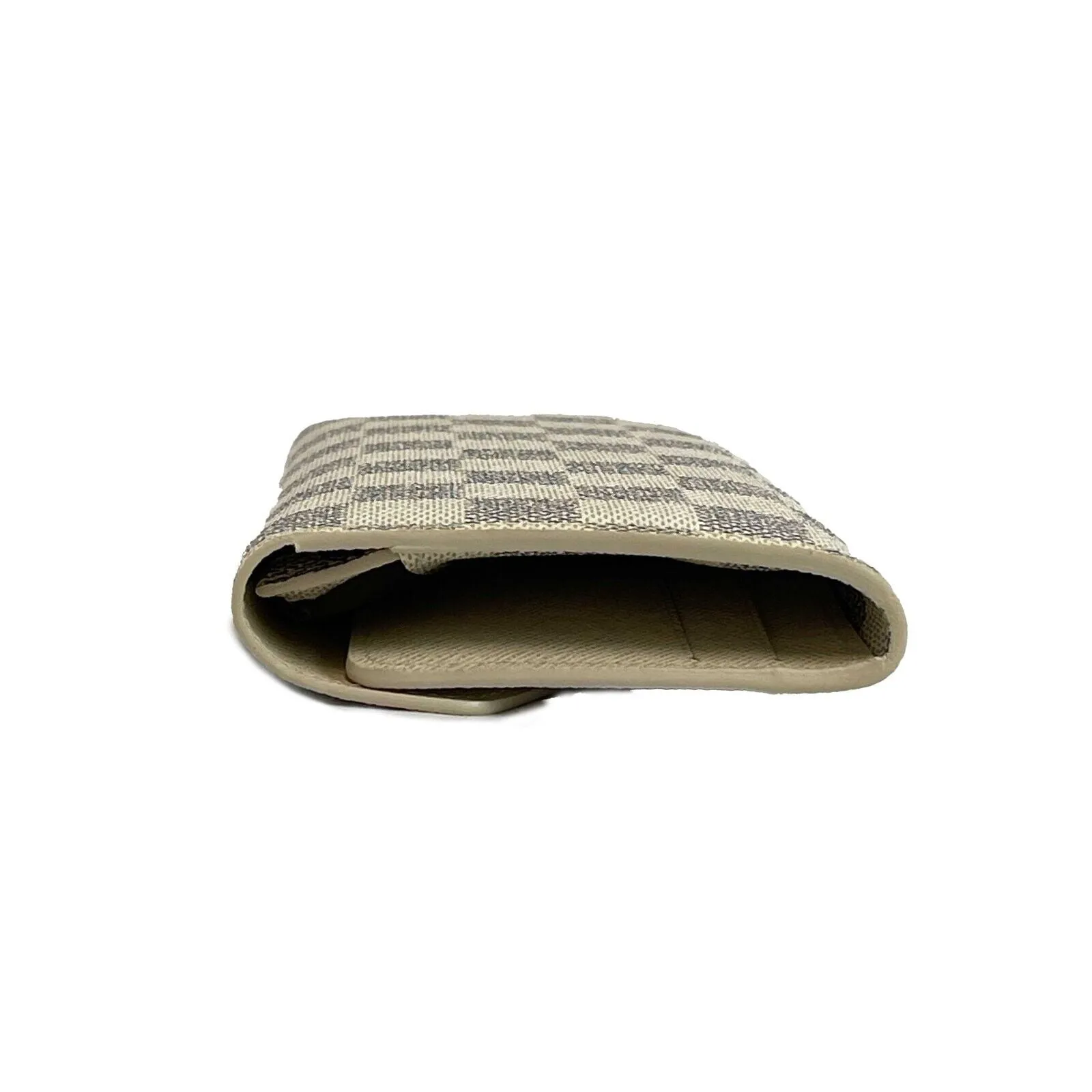 Louis Vuitton Josephine Damier Azur Wallet White NEW w/ FULL KIT