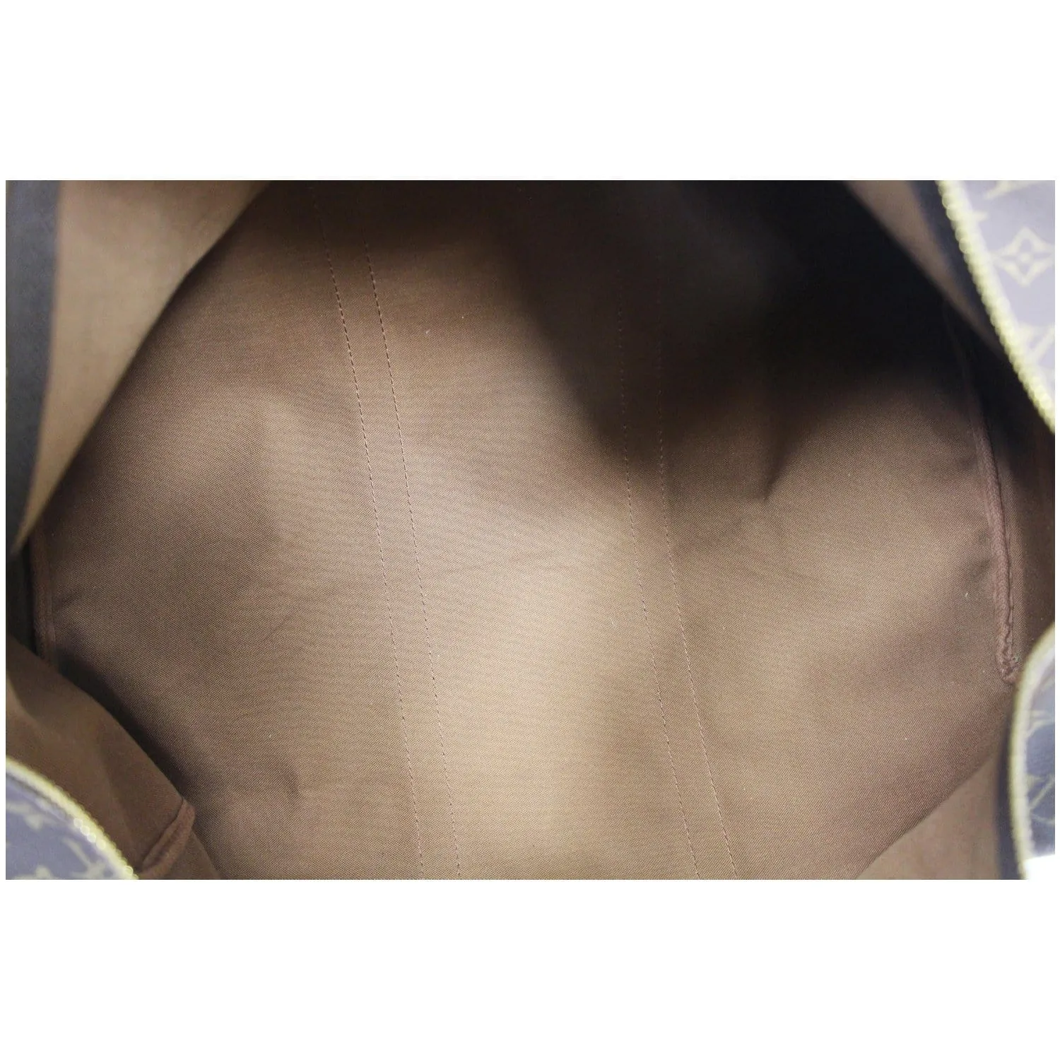 LOUIS VUITTON Keepall 45 Monogram Canvas Travel Bag Brown