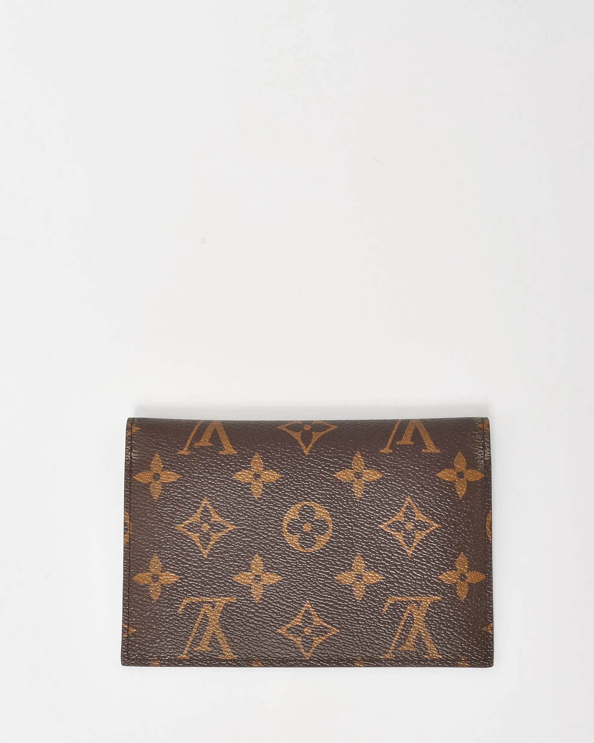 Louis Vuitton Monogram Canvas Envelope Card Case Wallet