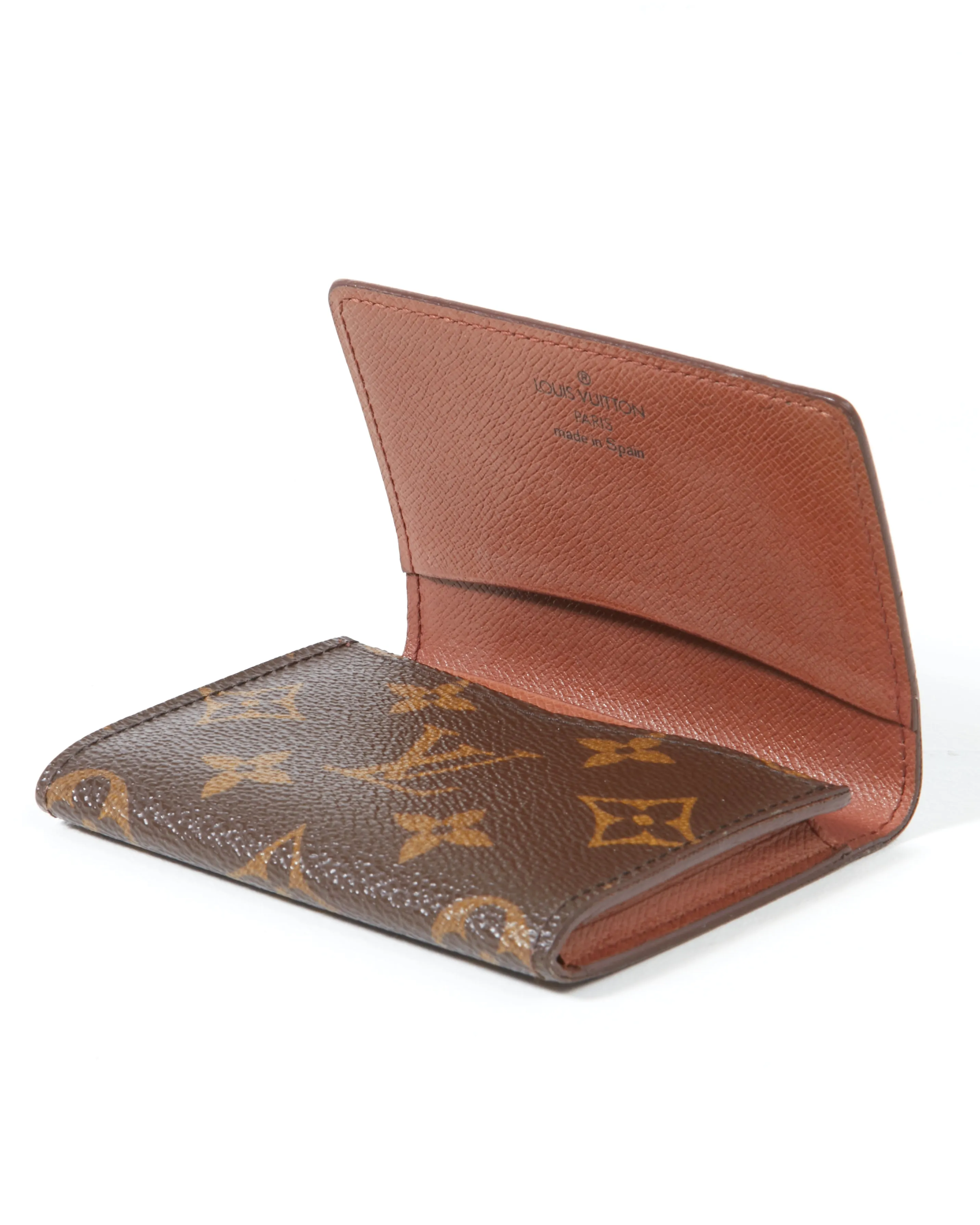 Louis Vuitton Monogram Canvas Flap Card Holder