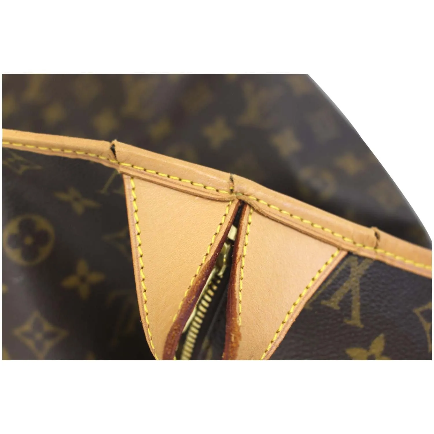 LOUIS VUITTON Monogram Canvas Garment Cover Bag Brown