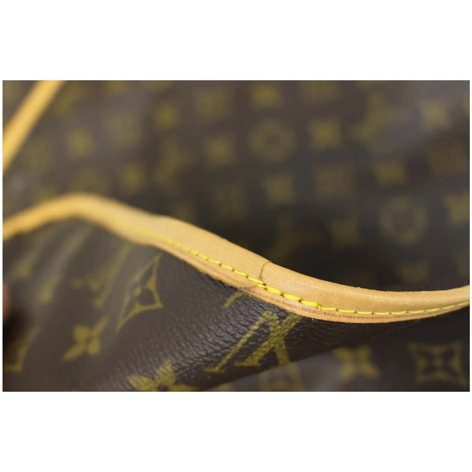 LOUIS VUITTON Monogram Canvas Garment Cover Bag Brown