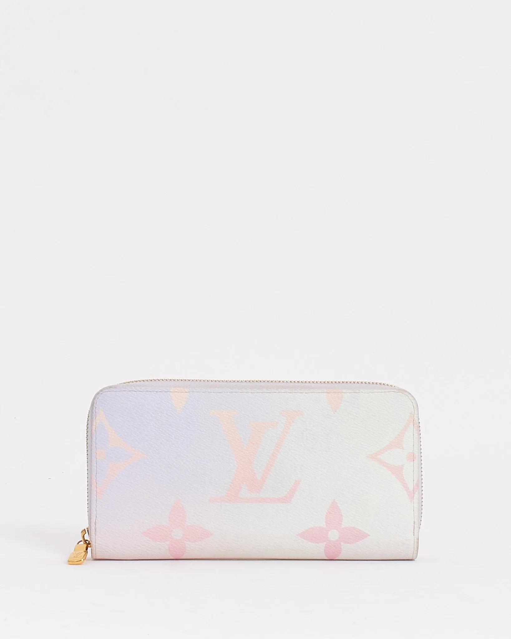 Louis Vuitton Monogram Pastel Pink Canvas Giant Spring In The City Zippy Wallet