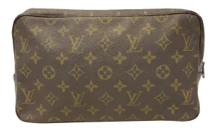 LOUIS VUITTON Monogram Trousse Toilette 28 Clutch Pouch