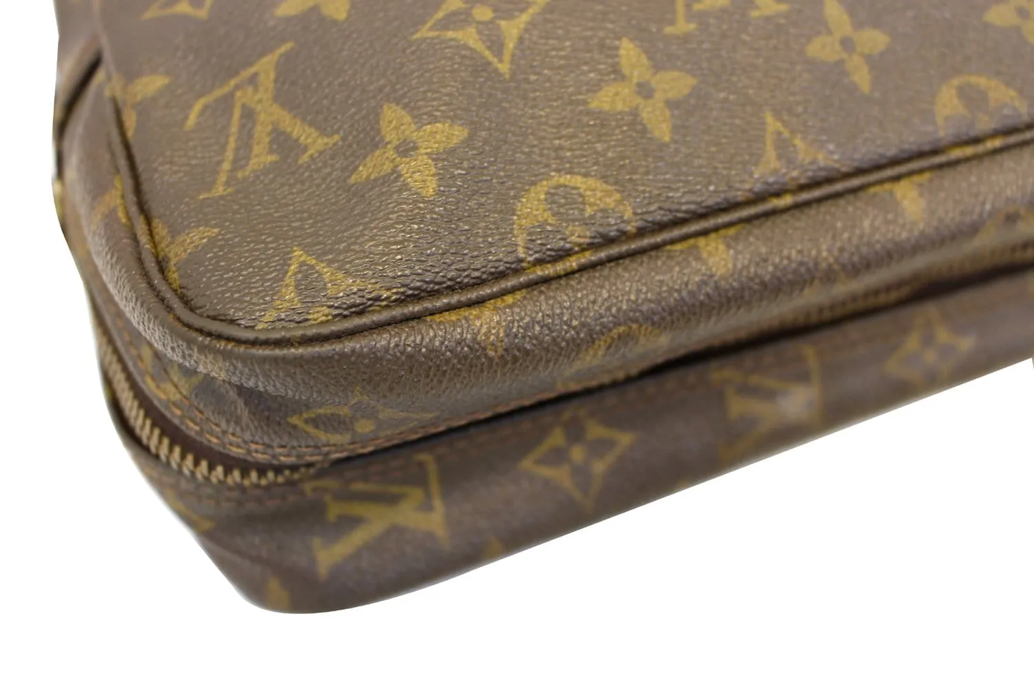 LOUIS VUITTON Monogram Trousse Toilette 28 Clutch Pouch