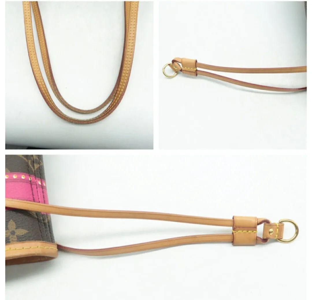 Louis Vuitton Neverfull MM W/P Brown Canvas Tote bag