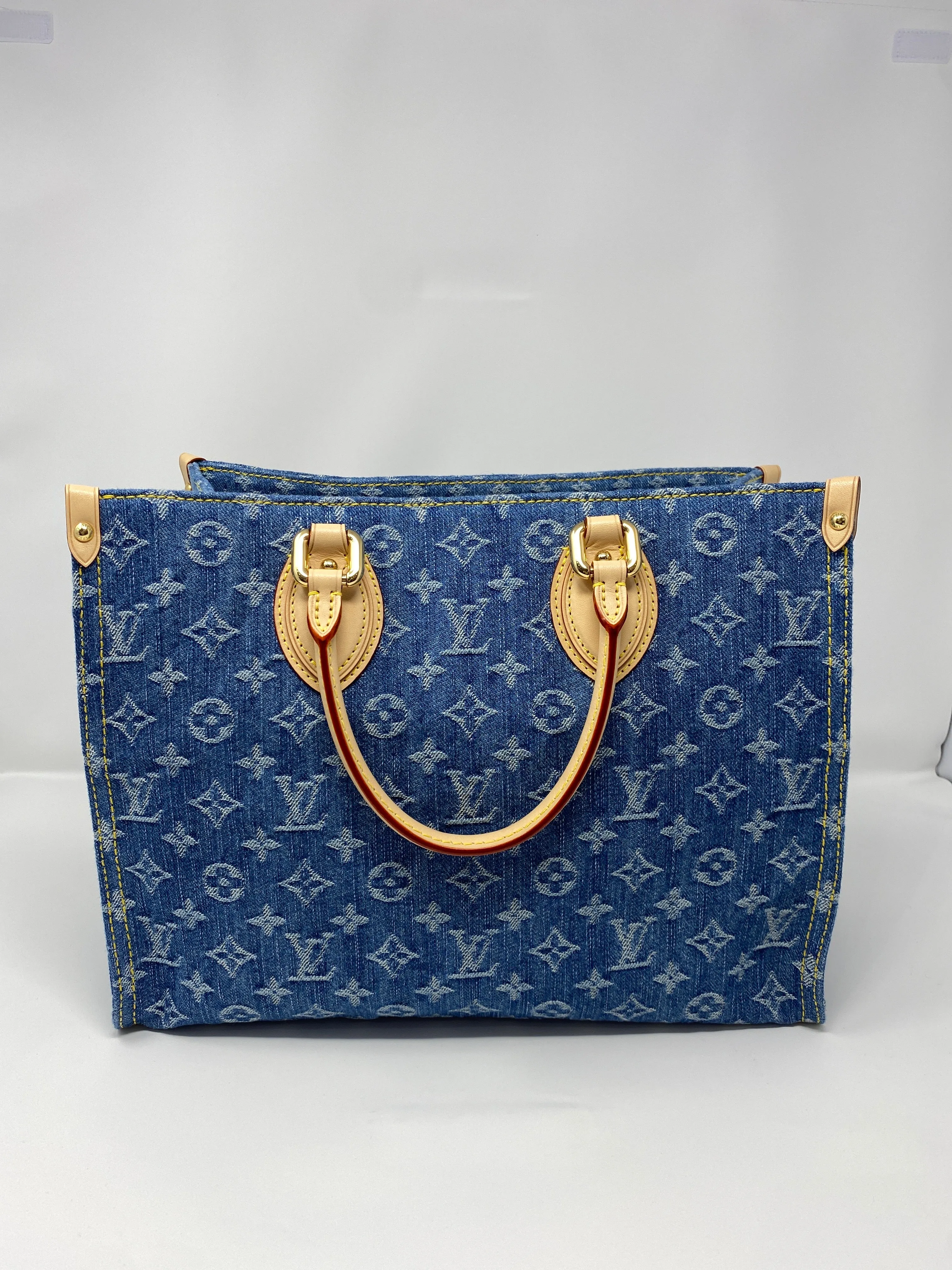 Louis Vuitton OnTheGo MM Monogram Denim