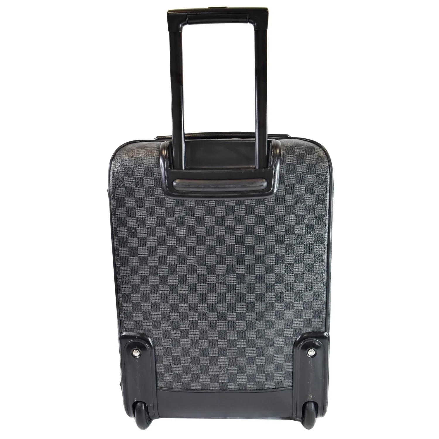 LOUIS VUITTON Pegase 55 Damier Graphite Suitcase Travel Bag Black