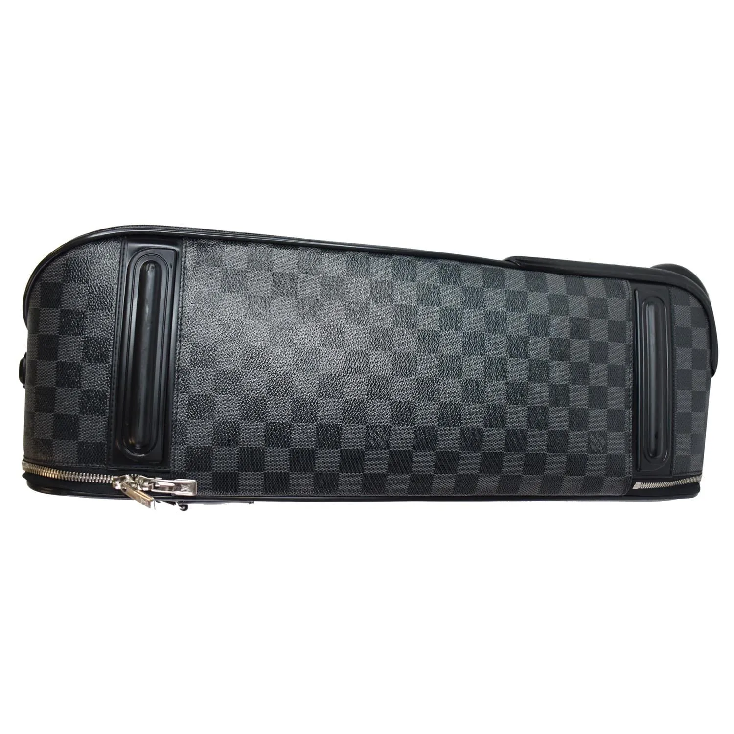 LOUIS VUITTON Pegase 55 Damier Graphite Suitcase Travel Bag Black