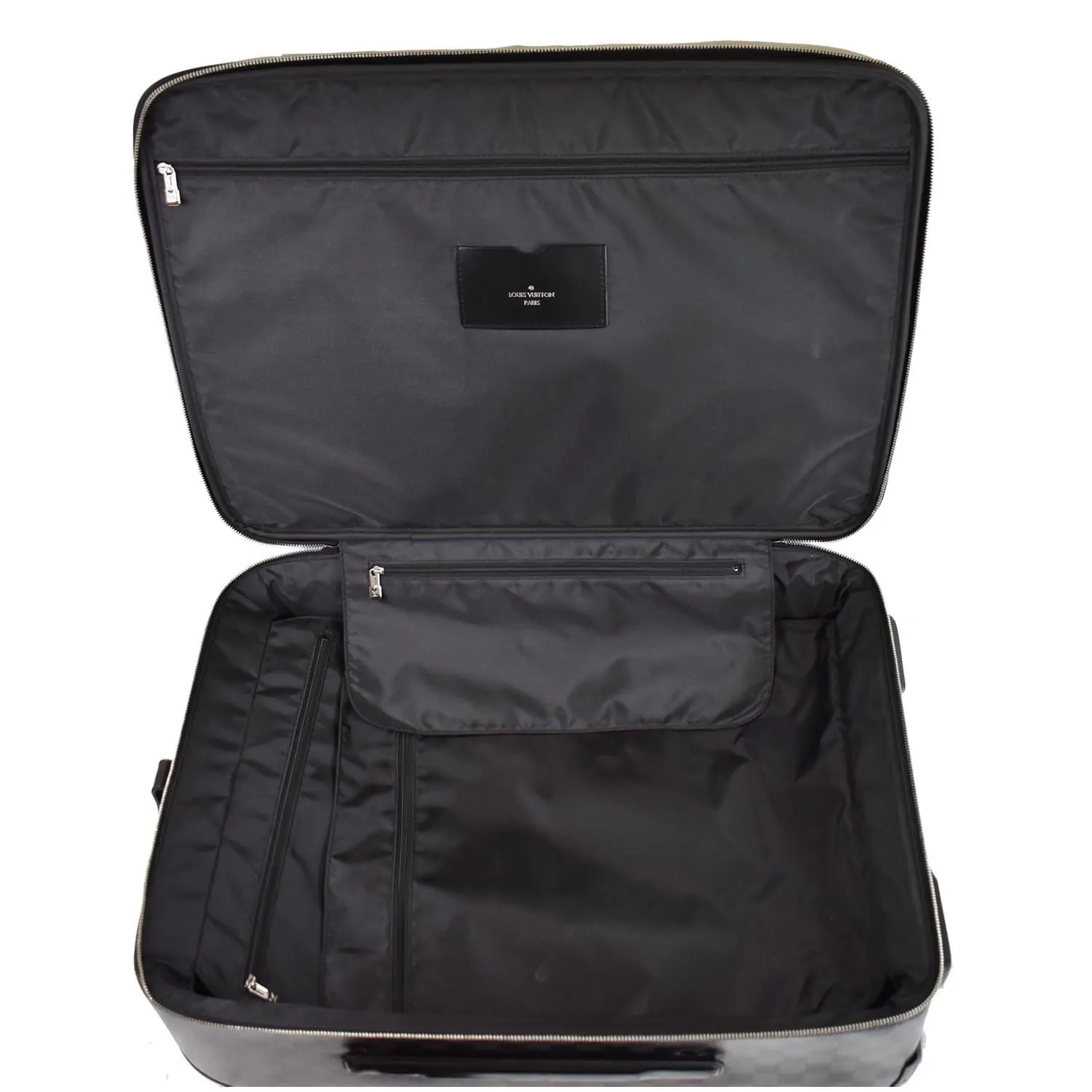 LOUIS VUITTON Pegase 55 Damier Graphite Suitcase Travel Bag Black