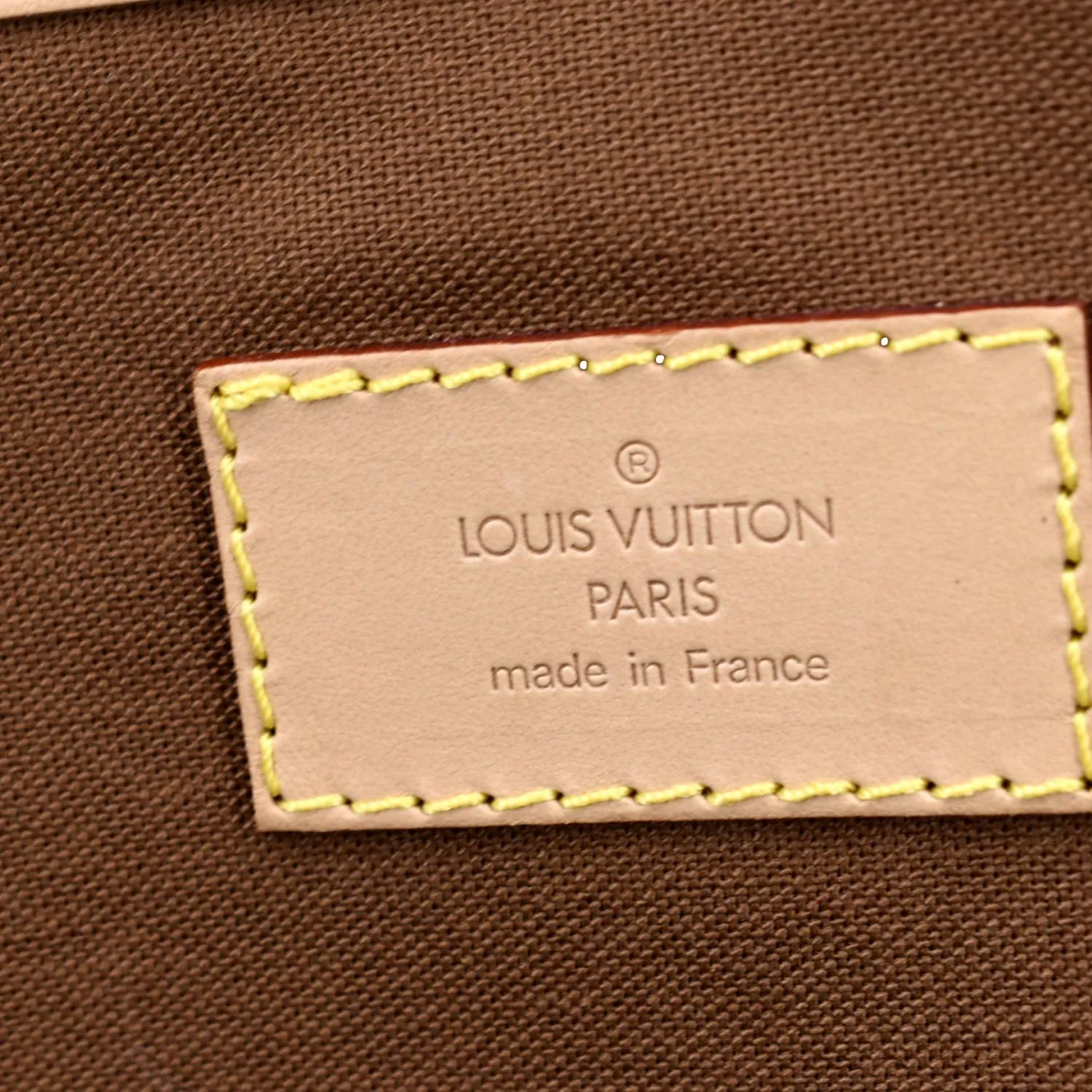LOUIS VUITTON Sirius 45 Monogram Canvas Suitcase Travel Bag Brown