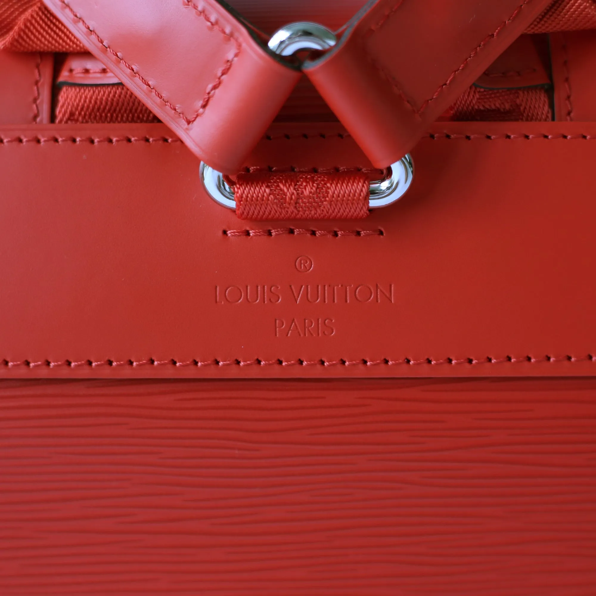 Louis Vuitton | Supreme Epi Christopher Backpack | Red