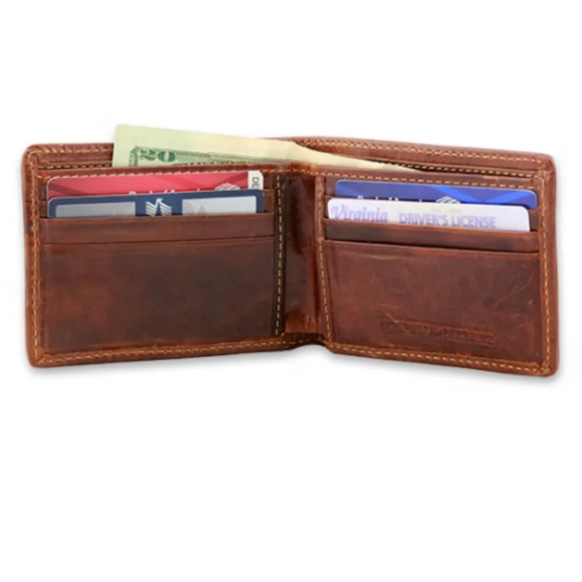 Louisiana State LSU Needlepoint Bi-Fold Wallet