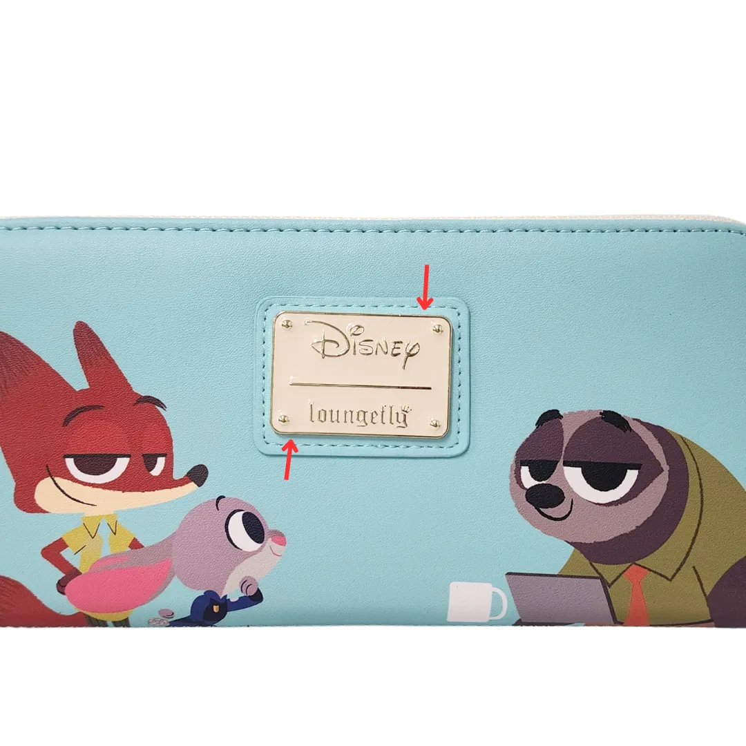 Loungefly Disney Zootopia Wallet DEFECTIVES